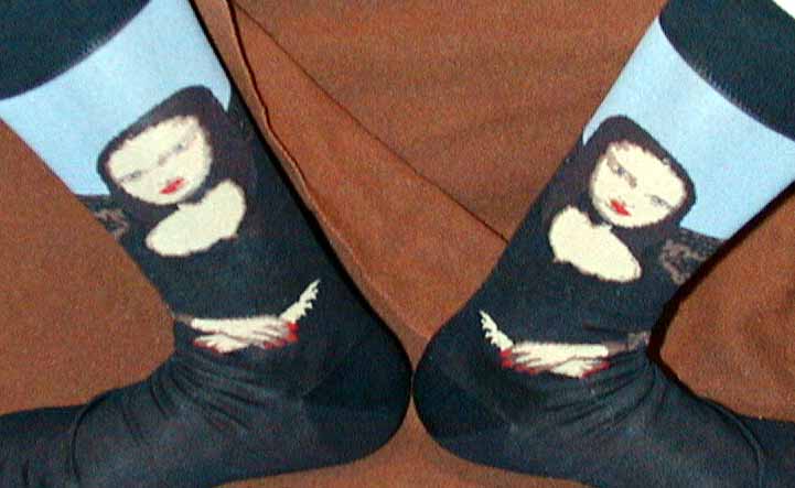 Mona Lisa Socks