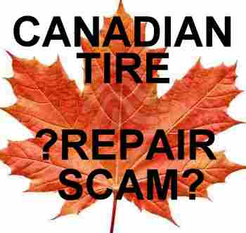 Canadian Tire Repair Scam [2211 boul Roland-Therrien, Longueuil] = documents-proofs