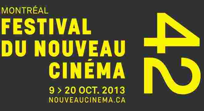 2013 Festival Nouveau Cinema de Montreal, Oct. 09-20st, (514) 844-2172