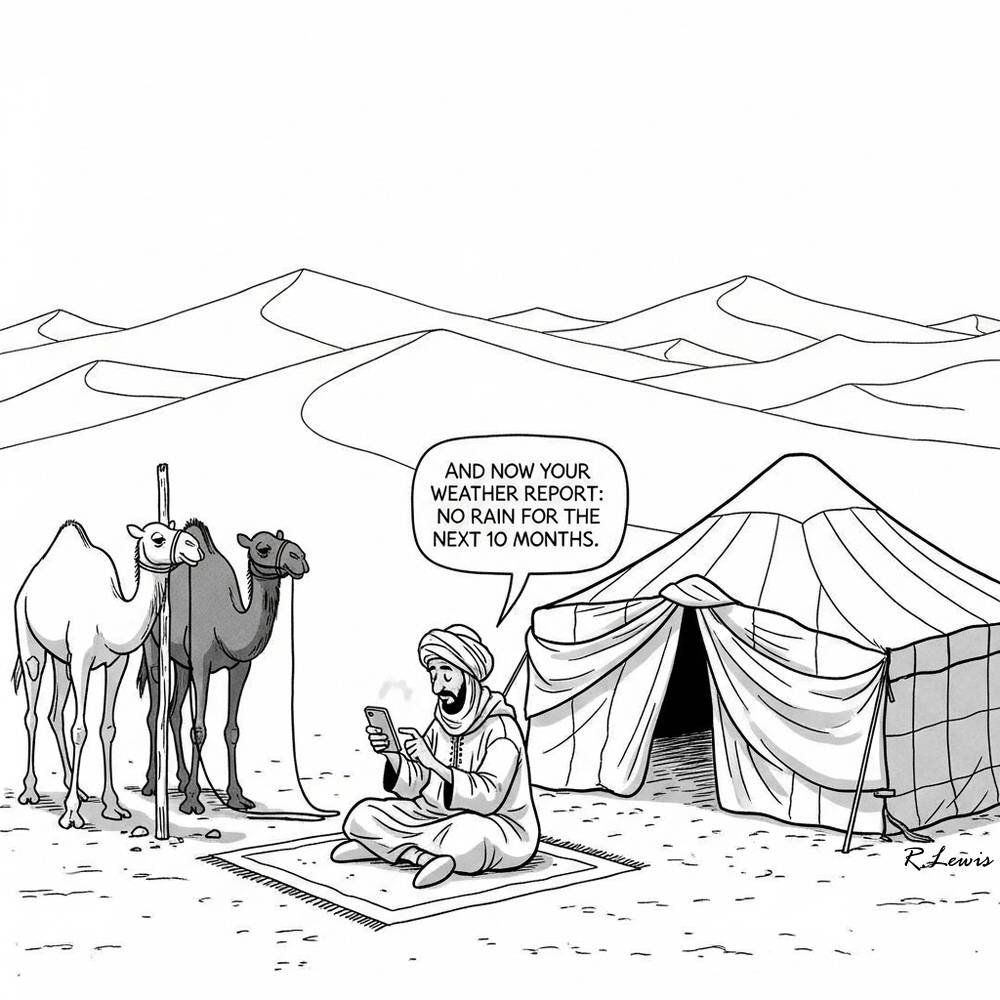 Cartoons by Robert J. Lewis at www.artsandopinion.com