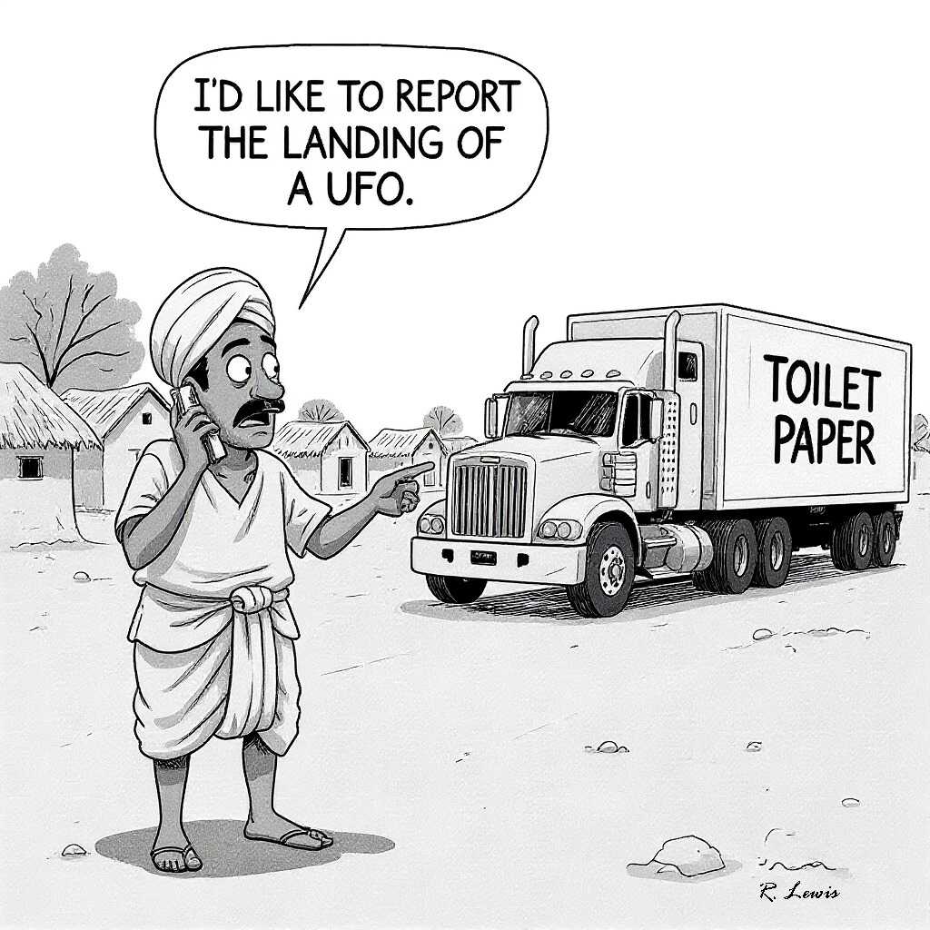 Cartoons by Robert J. Lewis at www.artsandopinion.com