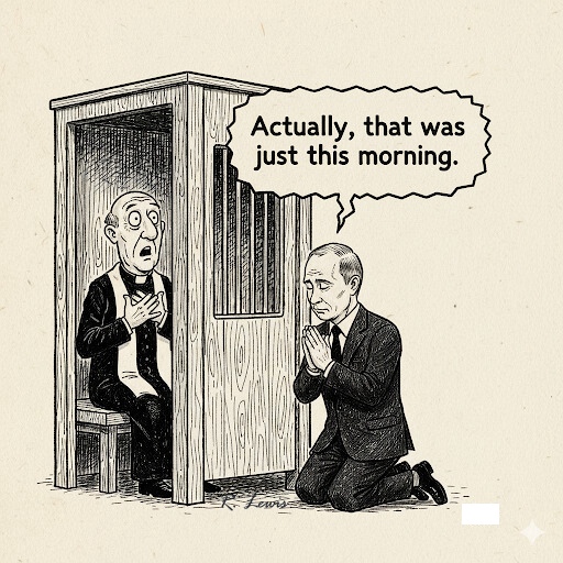 Cartoons by Robert J. Lewis at www.artsandopinion.com