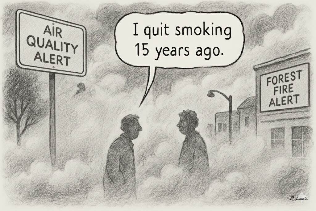 Cartoons by Robert J. Lewis at www.artsandopinion.com