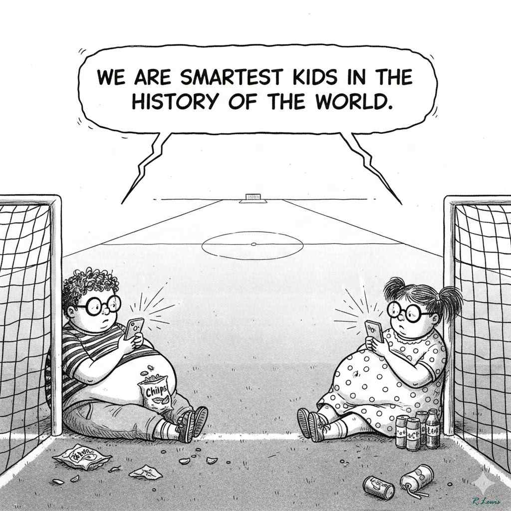 Cartoons by Robert J. Lewis at www.artsandopinion.com