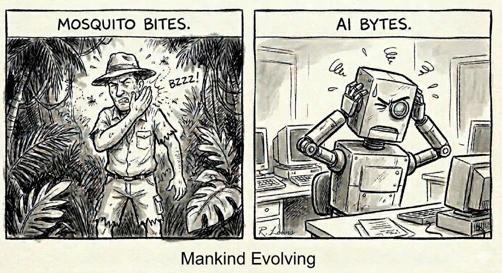 Cartoons by Robert J. Lewis at www.artsandopinion.com