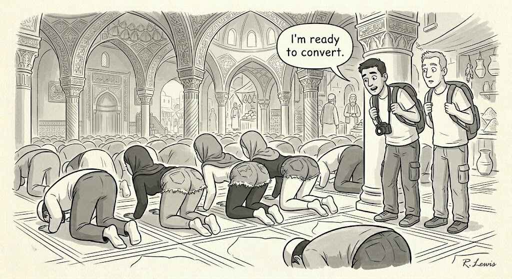 Cartoons by Robert J. Lewis at www.artsandopinion.com